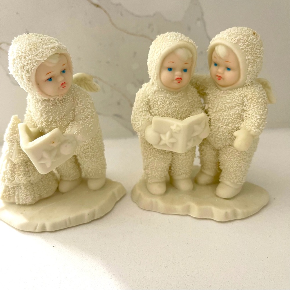 Department 56 Winter Tales of Snowbabies "Twinkle Little Stars" Set